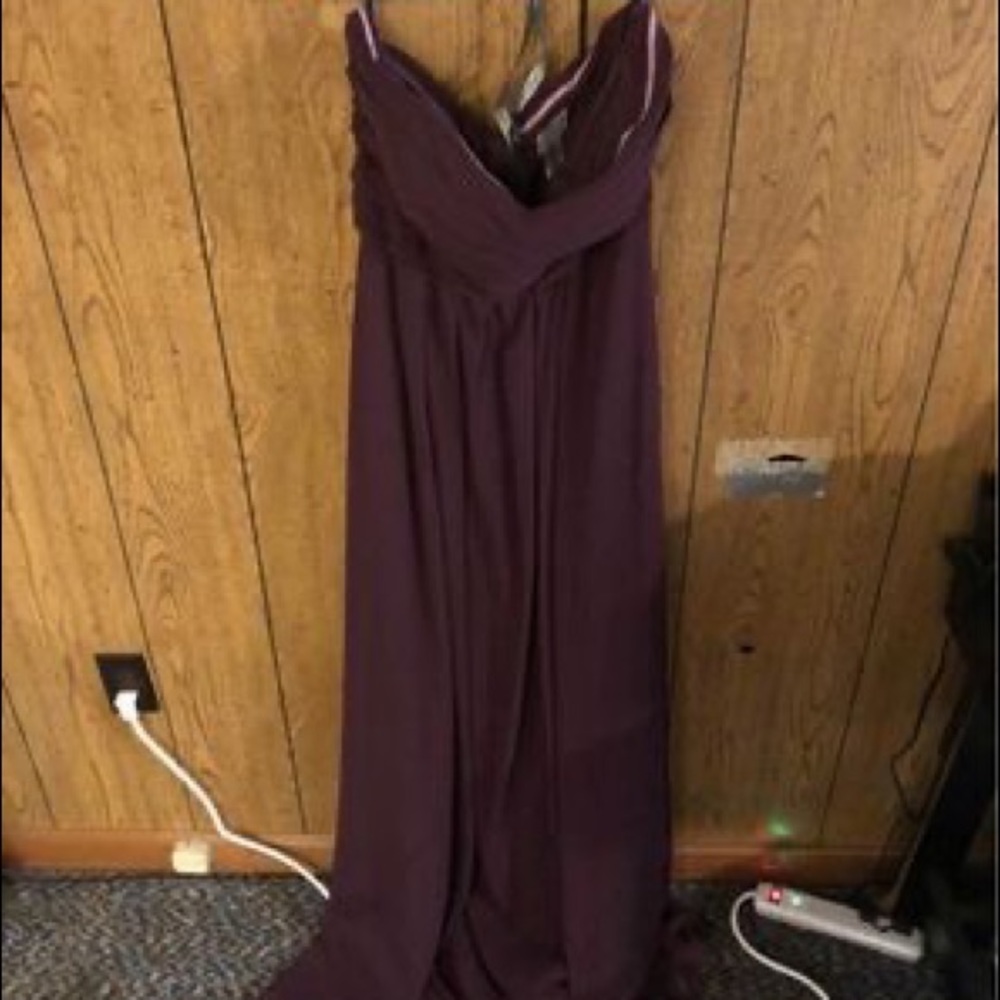 Purple bridesmaid dress size 14